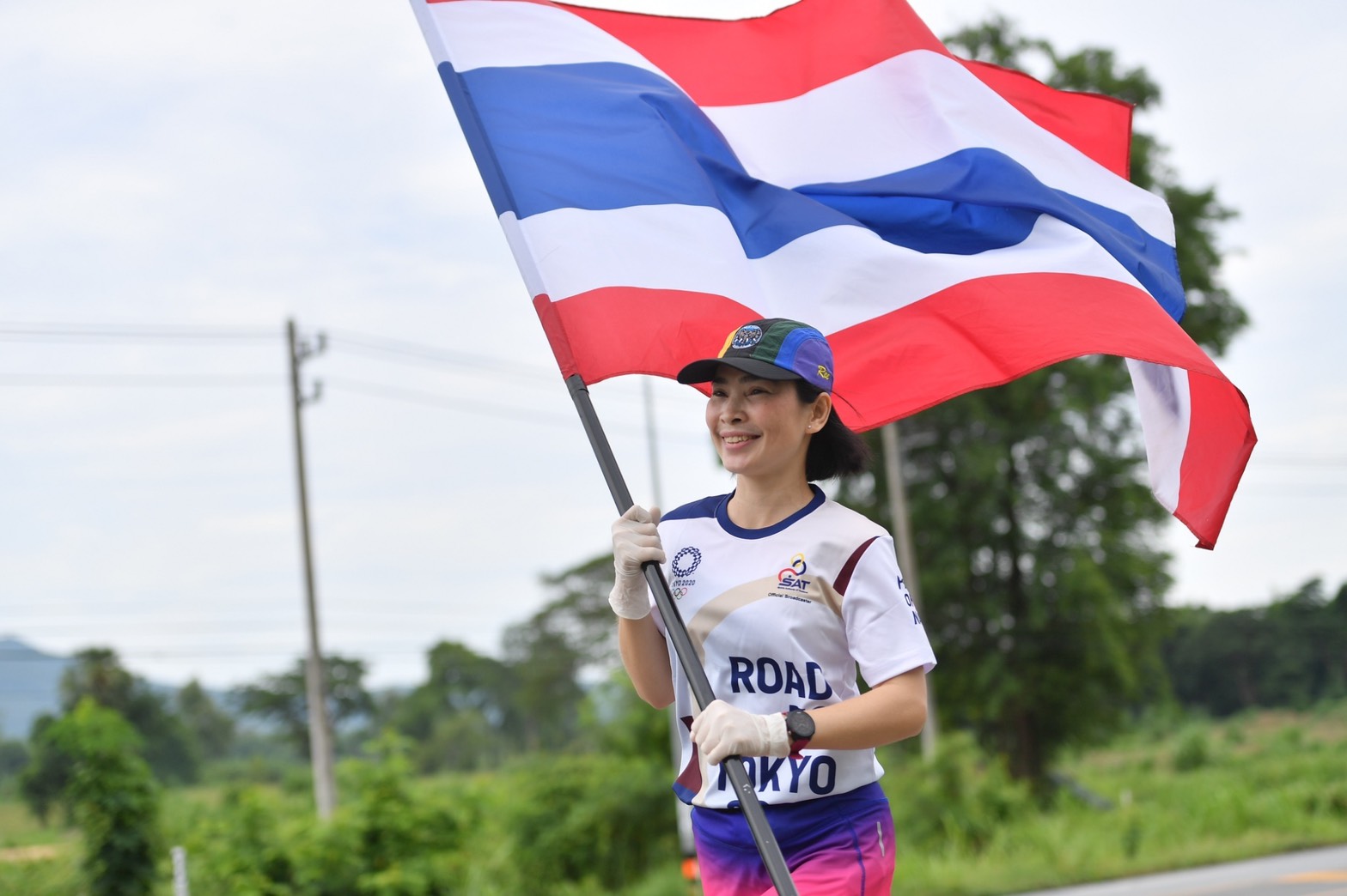 พ่อเมืองพิษณุโลก นำทีมวิ่งส่งกำลังใจทัพนักกีฬาไทย ไปชิงชัยโอลิมปิก