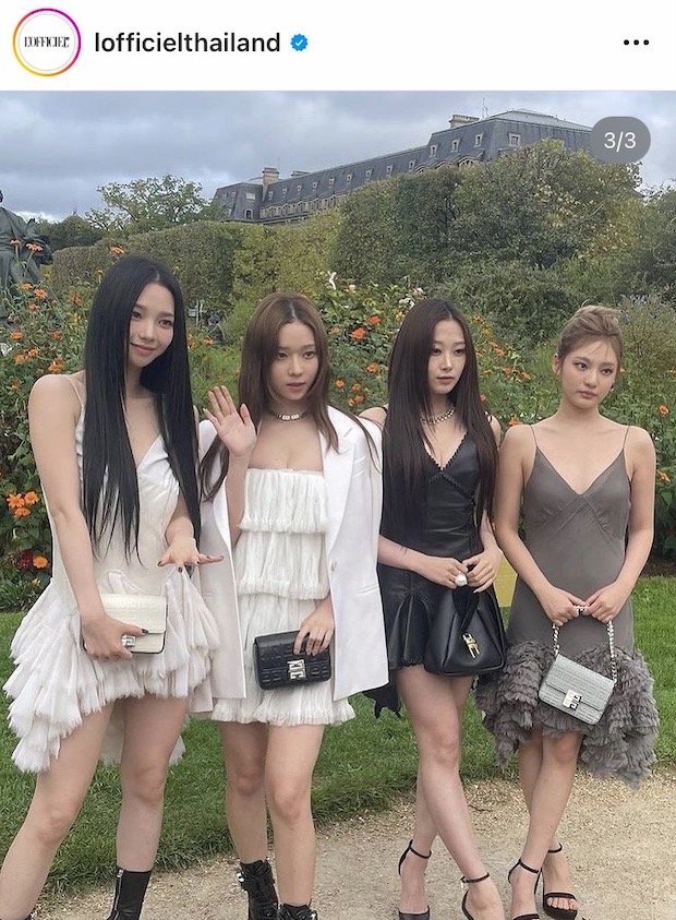 ‘ชมพู่ อารยา’ ปะทะ ‘aespa’!! ฮอตทะลุฝนฟ้าร่วมชมแฟชั่นโชว์ที่ปารีส
