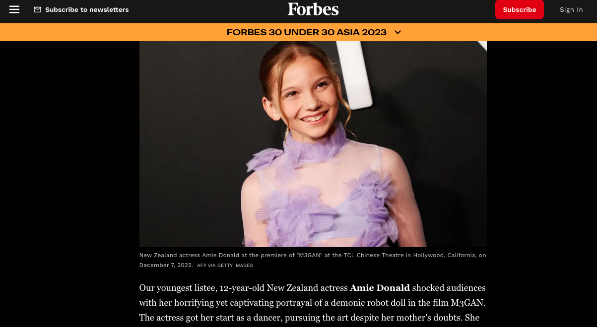 คนไทยหนึ่งเดียว!! ‘วิน เมธวิน’ ติดโผดาวรุ่งเอเชีย Forbes 30 Under 30 Asia 2023 คนไทยหนึ่งเดียว!! ‘วิน เมธวิน’ ติดโผดาวรุ่งเอเชีย Forbes 30 Under 30 Asia 2023