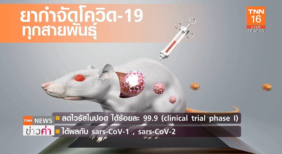 นักวิจัยออสเตรเลีย ค้นพบยารักษาโควิด-19 ทุกสายพันธุ์!