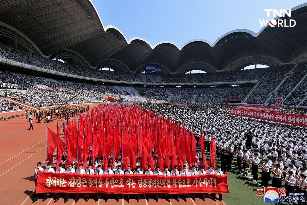 เกาหลีเหนือชุมนุมครั้งใหญ่ ในวันครบรอบ 73 ปี สงครามเกาหลี เกาหลีเหนือชุมนุมครั้งใหญ่ ในวันครบรอบ 73 ปี สงครามเกาหลี