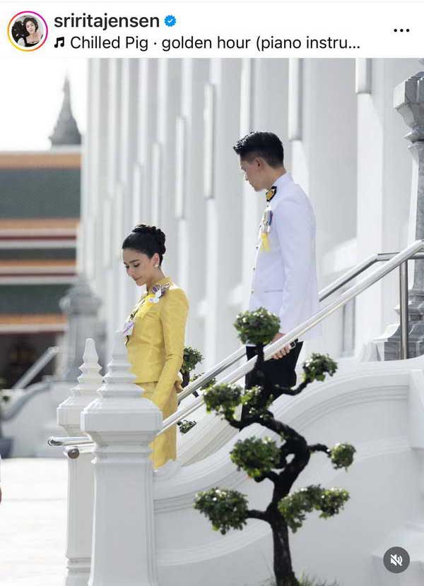 ศรีริต้า-กรณ์ ปลื้ม!ร่วม พระราชพิธีทรงบำเพ็ญพระราชกุศลถวายผ้าพระกฐิน ศรีริต้า-กรณ์ ปลื้ม!ร่วม พระราชพิธีทรงบำเพ็ญพระราชกุศลถวายผ้าพระกฐิน
