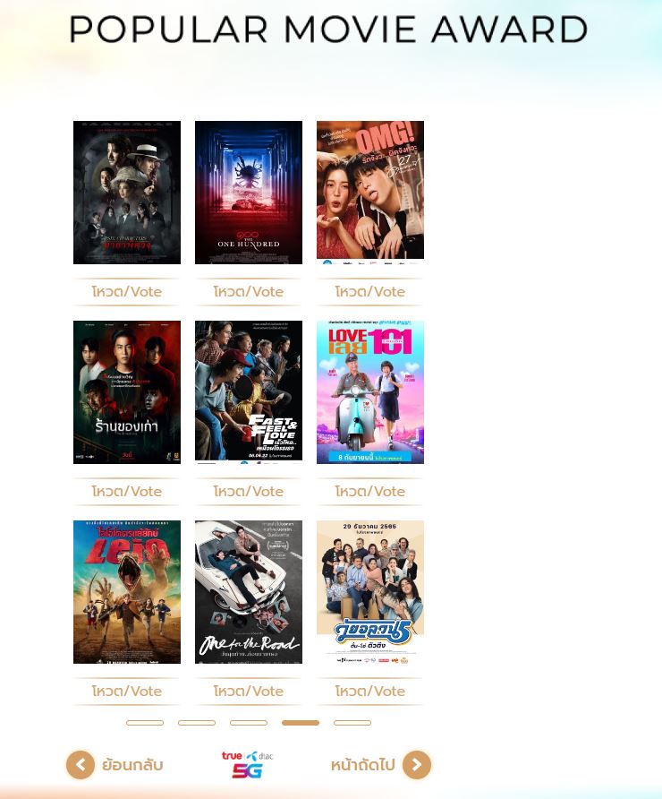 เชิญชวนร่วมโหวตภาพยนตร์ที่คุณชื่นชอบ คว้ารางวัล “ภาพยนตร์ไทยยอดนิยม” ในสุพรรณหงส์ครั้งที่ 31 ซีซั่น เชนจ์” 