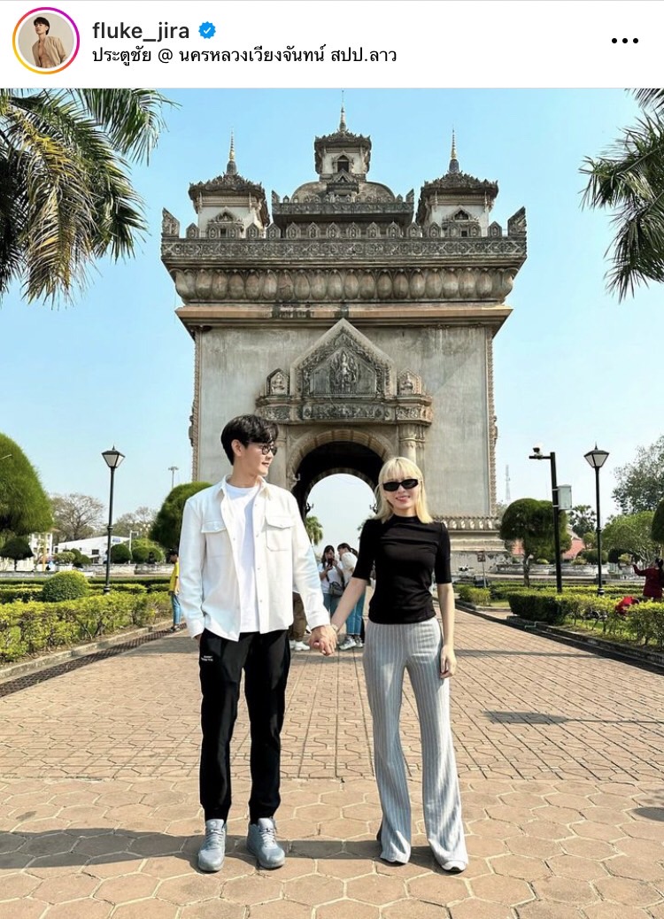 ความหวานยังเท่าเดิม ฟลุค-แอปเปิ้ล  โพสท่าถ่ายภาพ รื้อฟื้นความหลังสมัยเป็นแฟน 