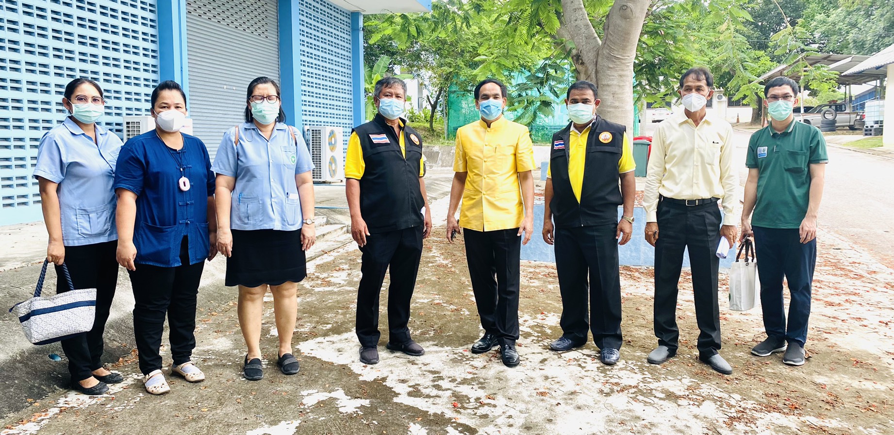 อ.นิคมพัฒนา-เทศบาลตำบลมาข่า-เทศบาลตำบลมะขามคู่ตั้งศูนย์พักคอย200เตียง