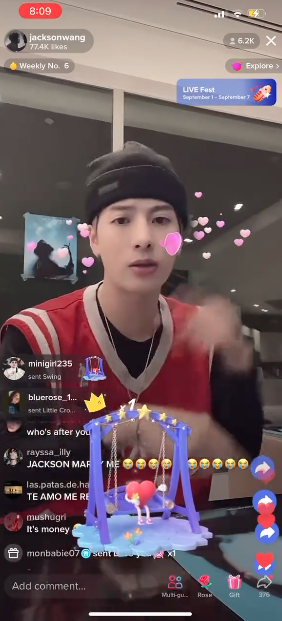'พี่แจ็ค’ คนจริง!! 'แจ็คสัน หวัง' ตัดจบไลฟ์สดทันทีเมื่อแฟนๆ ฟุ่มเฟือย (มีคลิป)
