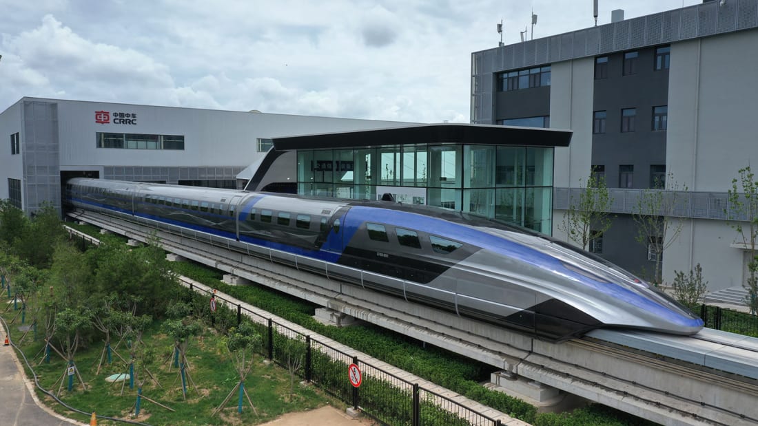 จีนพัฒนา รถยนต์แม็กเลฟ (Maglev car) เคลื่อนที่ด้วยความเร็วส จีนพัฒนา รถยนต์แม็กเลฟ (Maglev car) เคลื่อนที่ด้วยความเร็วส