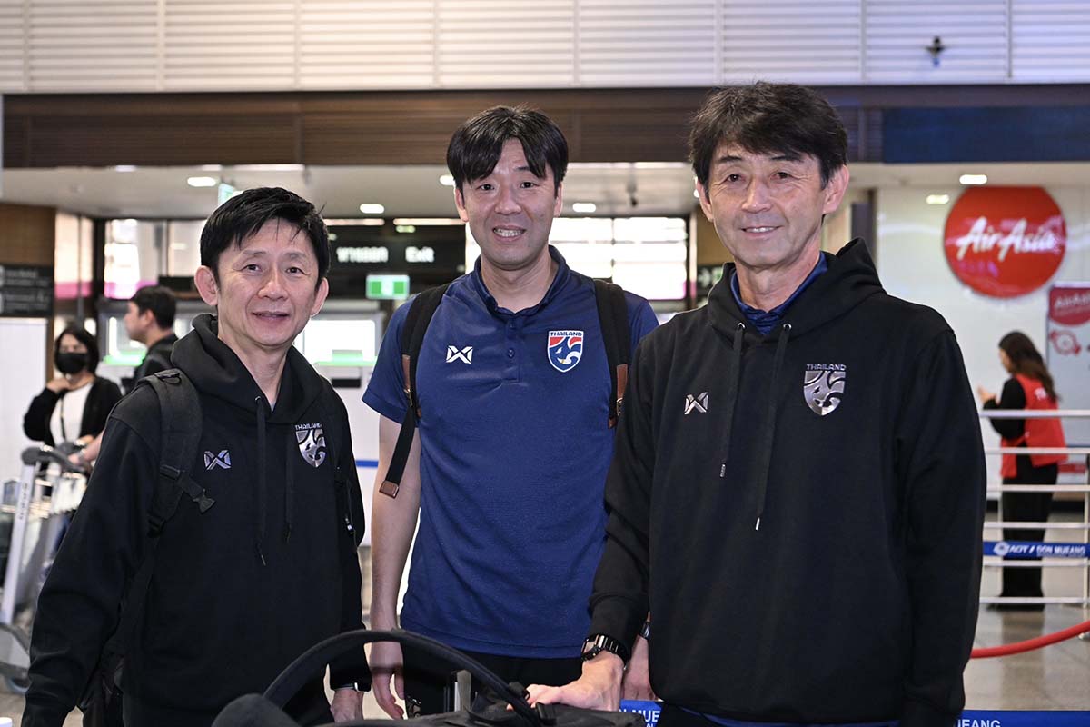 'ช้างศึก' ออกเดินทางไปเวียดนาม รอประเดิมลุยศึกชิงแชมป์อาเซียน 2024 'ช้างศึก' ออกเดินทางไปเวียดนาม รอประเดิมลุยศึกชิงแชมป์อาเซียน 2024