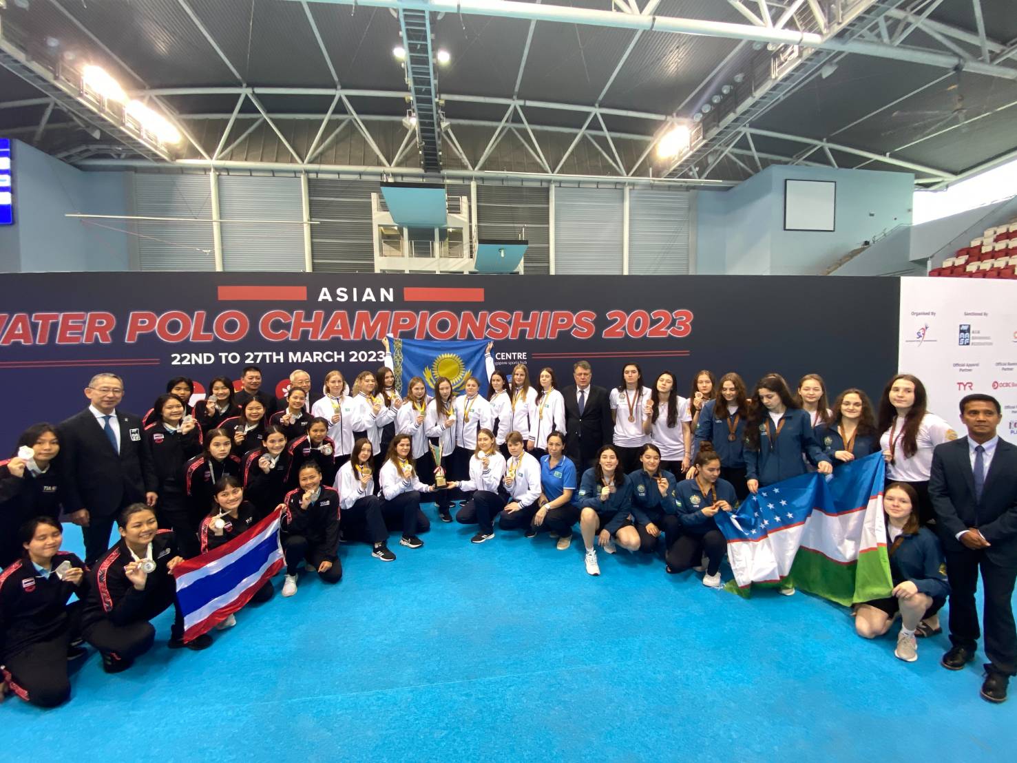 'โปโลน้ำสาวไทย' คว้ารองแชมป์เอเชีย 2023 ได้สิทธิ์ลุยชิงแชมป์โลกที่เยอรมัน 'โปโลน้ำสาวไทย' คว้ารองแชมป์เอเชีย 2023 ได้สิทธิ์ลุยชิงแชมป์โลกที่เยอรมัน