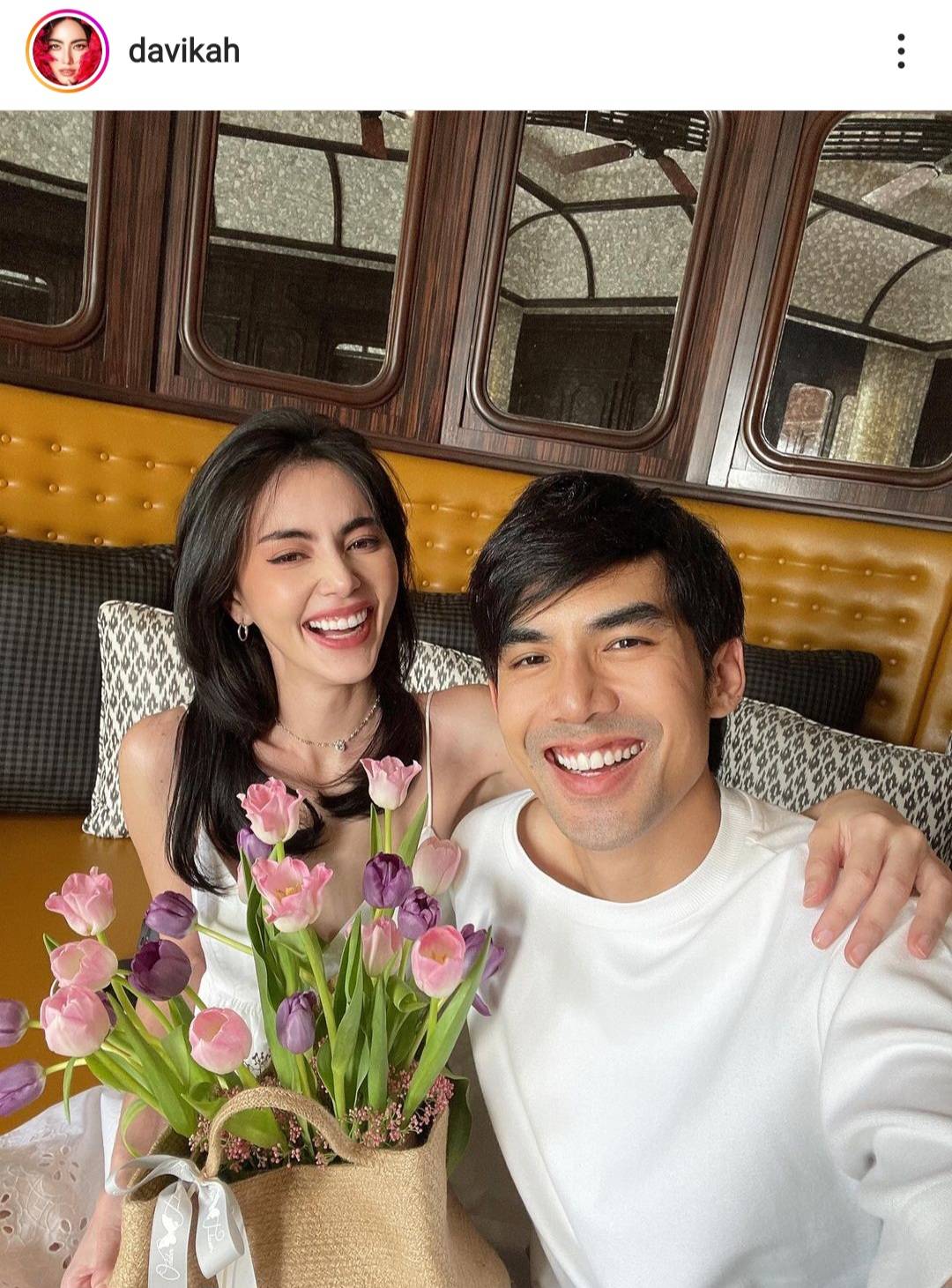 ใหม่ ดาวิกา เขิน เล่าโมเมนต์วันครบรอบ 5 ปี เต๋อ เผย ใหม่ดีใจที่ใหม่ได้เจอพี่เต๋อ ใหม่ ดาวิกา เขิน เล่าโมเมนต์วันครบรอบ 5 ปี เต๋อ เผย ใหม่ดีใจที่ใหม่ได้เจอพี่เต๋อ