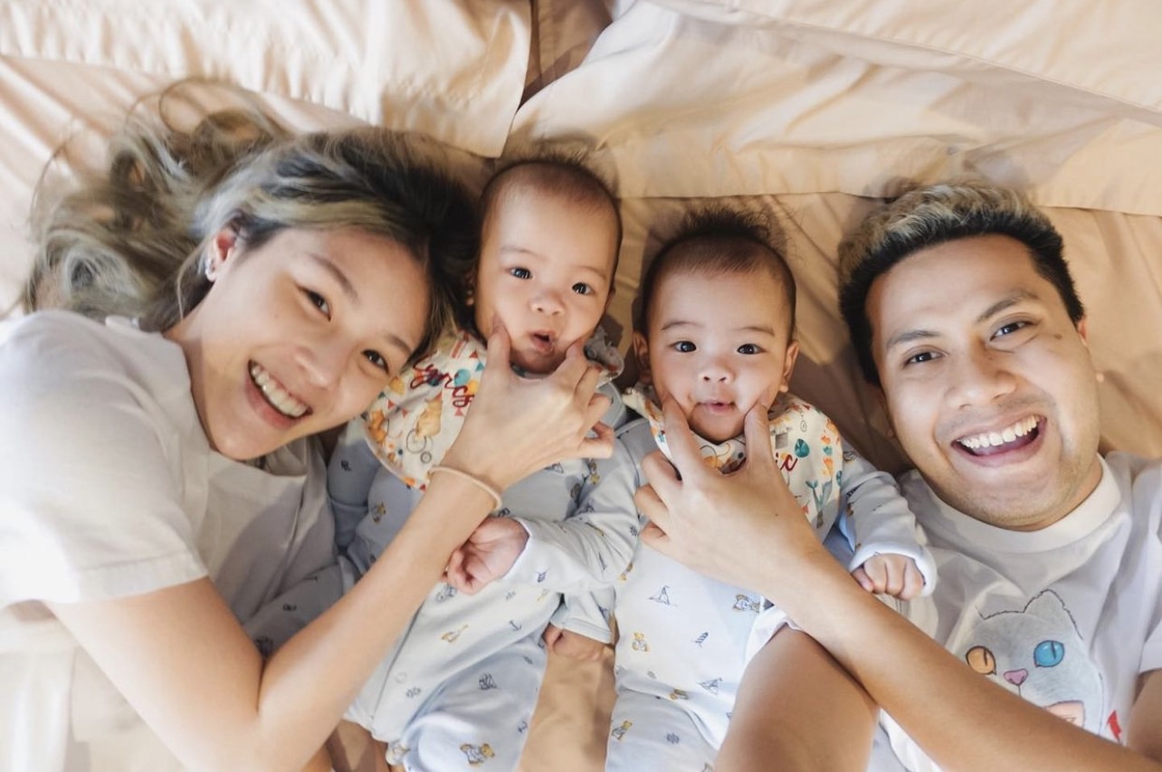 เป้ วงมายด์ โพสต์แจ้งลูกชายฝาแฝด น้องมิวสิค-น้องลีริคส์ ติดโควิด-19 ทั้งคู่ มีอาการไข้ขึ้นสูง