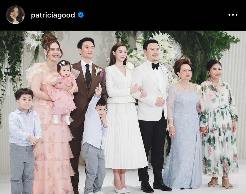เผยภาพงานวิวาห์ แพทริเซีย-โน้ต พร้อมข้อความสุดลึกซึ้งถึงครอบครัวเจ้าบ่าว