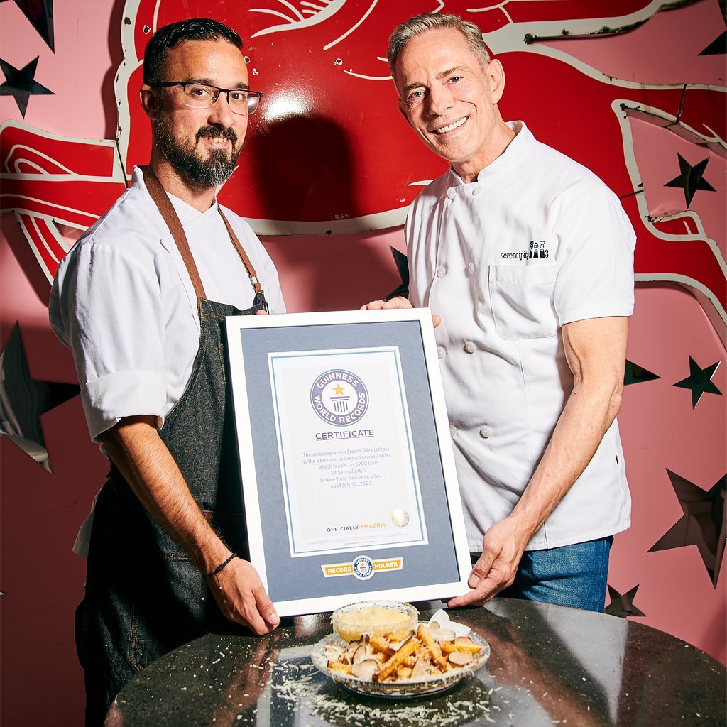 ร้านอาหารในนิวยอร์กเปิดตัวเมนู เฟรนช์ฟรายส์ แพงสุดในโลก! ร้านอาหารในนิวยอร์กเปิดตัวเมนู เฟรนช์ฟรายส์ แพงสุดในโลก!