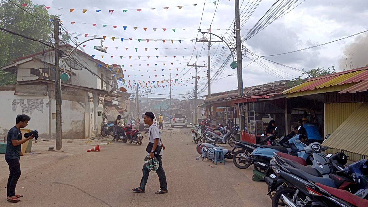 ด่วน โกดังเก็บประทัดระเบิด ตลาดมูโนะ  เจ็บพุ่ง 90 ราย 