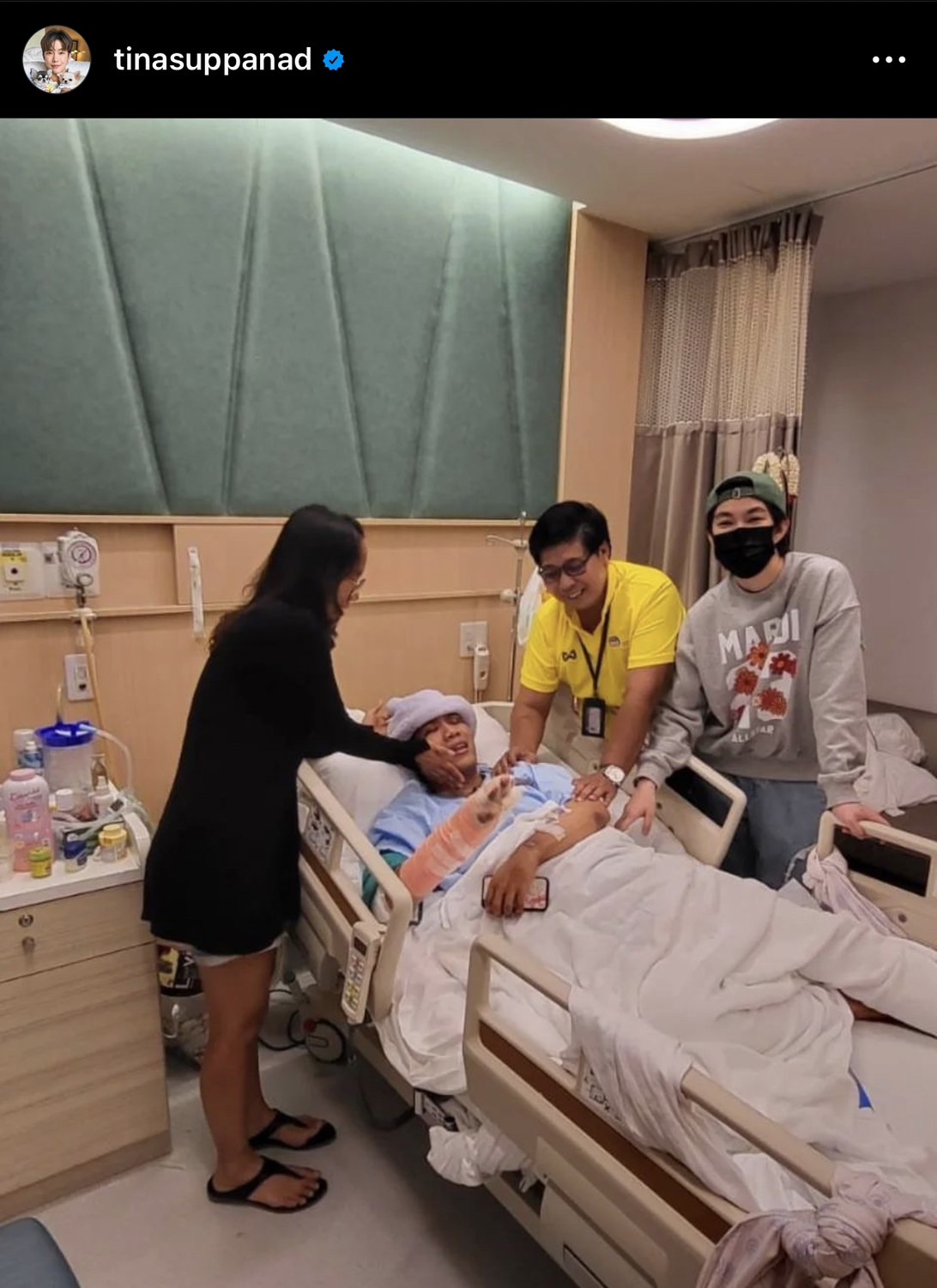 ติ๊นา อัปเดตอาการคู่กรณีที่ขับรถชน ล่าสุดออกจาก รพ.แล้ว พร้อมเตรียมพยาบาลพิเศษเพื่อดูแลอย่างใกล้ชิดต่อไป ติ๊นา อัปเดตอาการคู่กรณีที่ขับรถชน ล่าสุดออกจาก รพ.แล้ว พร้อมเตรียมพยาบาลพิเศษเพื่อดูแลอย่างใกล้ชิดต่อไป