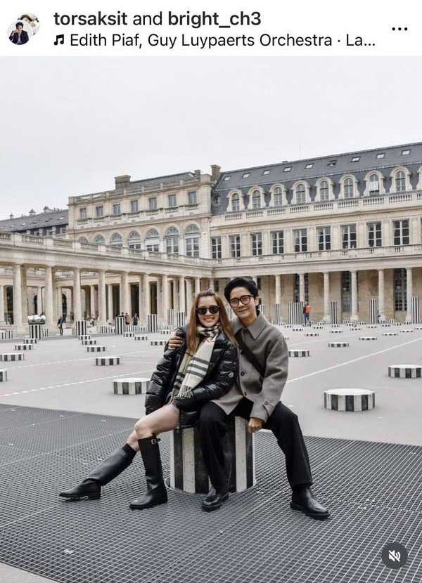 โต๋ อวดภาพหวานคู่ ไบรท์ พร้อมแคปชั่นถึง น้องปารีส แฟนลุ้นหรือจะมีข่าวดี? โต๋ อวดภาพหวานคู่ ไบรท์ พร้อมแคปชั่นถึง น้องปารีส แฟนลุ้นหรือจะมีข่าวดี?