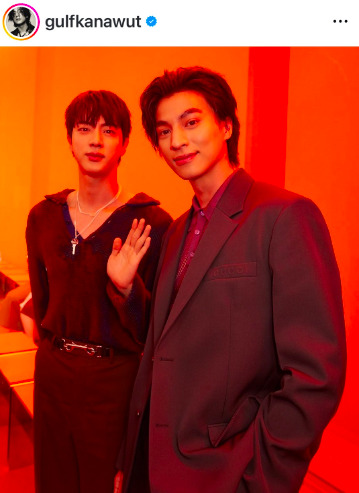 กลัฟ คณาวุฒิ สุดปังร่วมงานอินเตอร์ กระทบไหล่ซุปตาร์ระดับโลก 