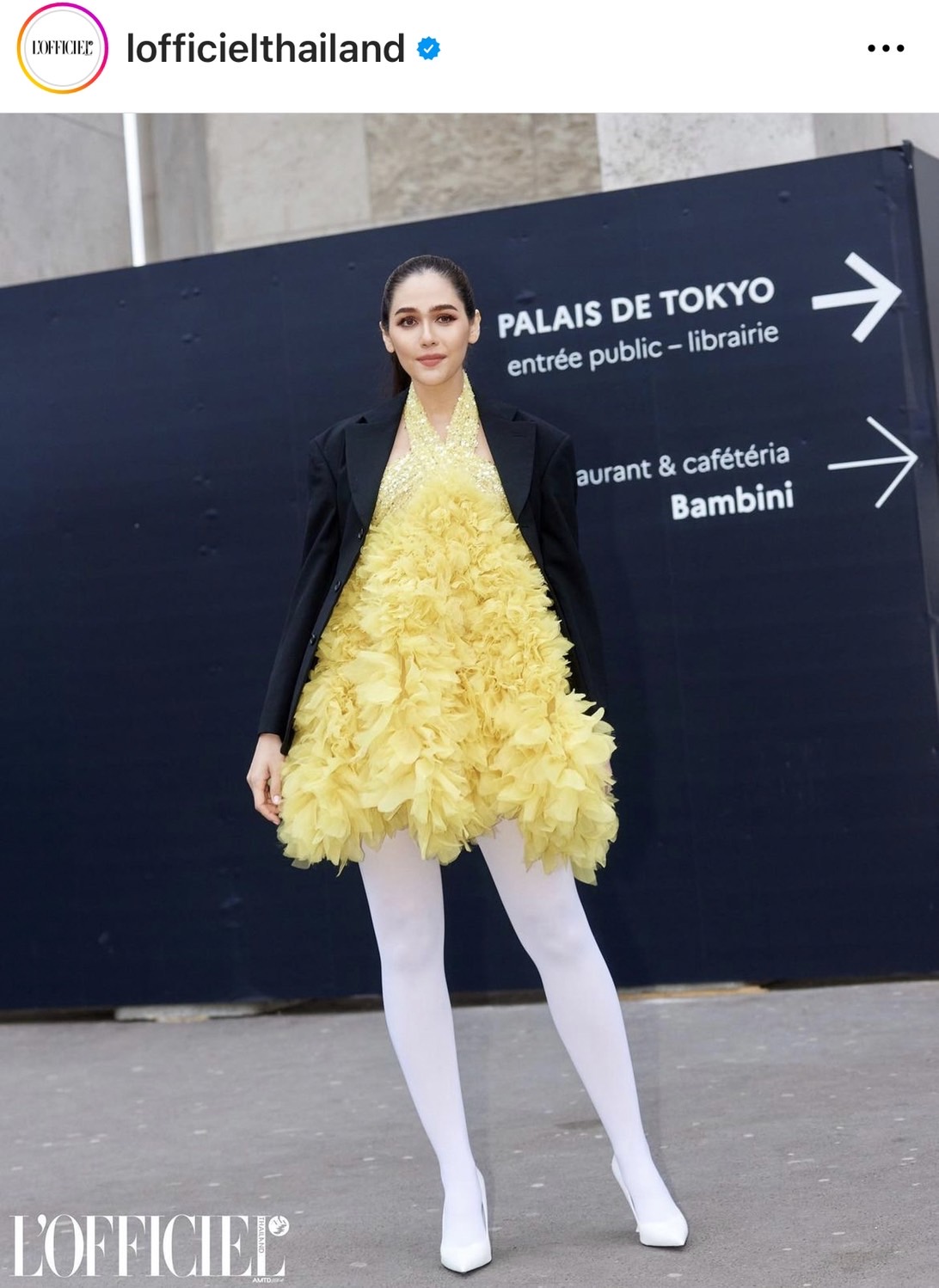 ส่อง 3 ลุค ชมพู่ อารยา ร่วมงาน Paris Fashion Week 2023