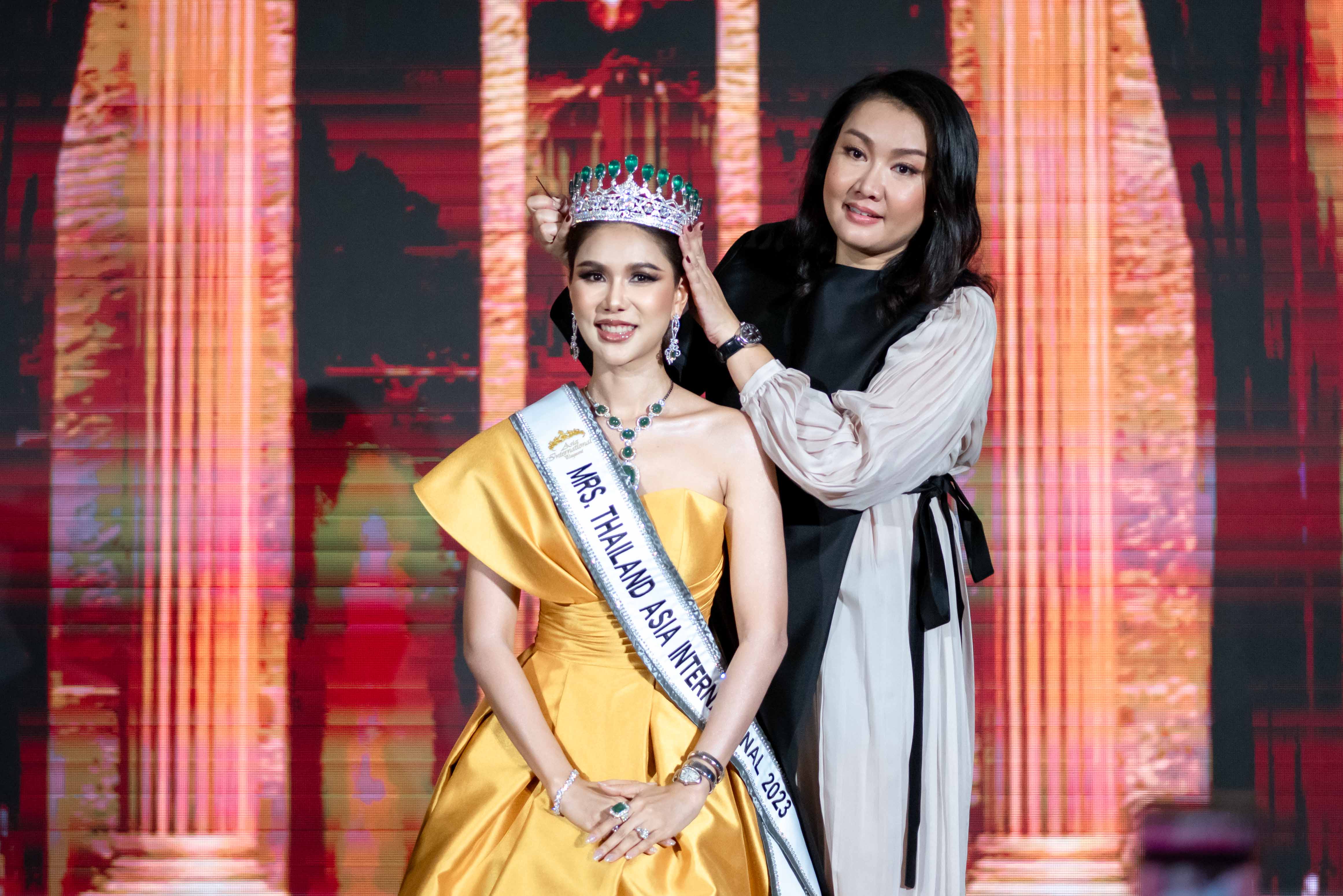 โจโจ้ - ภัทราพิชญ์ Mrs. Thailand Asia International 2023 พร้อมเป็นตัวแทนเฉิดฉายบนเวทีระดับนานาชาติ