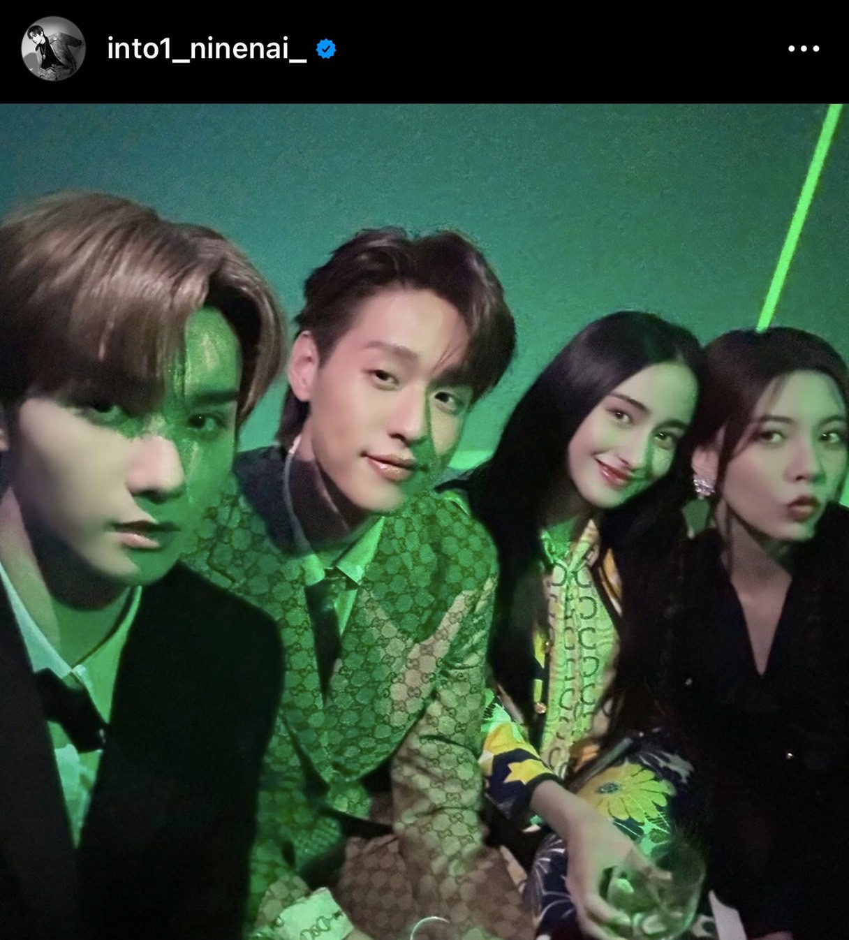 หล่อคูณสอง ! นาย กรชิต ร่วมเฟรม  บิวกิ้น พุฒิพงศ์ ในงาน GUCCI