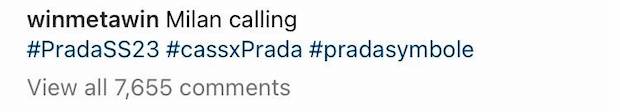 ลัดฟ้าสู่มิลาน!! ‘วิน เมธวิน’ จ่อร่วมชมโชว์ Prada งานเดียวกับ ‘แจฮยอน NCT’ (มีคลิป)