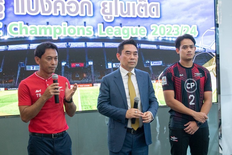ศุภชัย เจียรวนนท์ ซีอีโอ CP ผนึก CPF อัดฉีดเงิน 2 ล้านให้ทัพแข้งเทพ ทรู แบงค็อก ยูไนเต็ด หลังสร้างผลงานประวัติศาสตร์หน้าใหม่ ในการแข่งขันฟุตบอลถ้วยใหญ่สุดของเอเชีย AFC Champions League 2023/2024