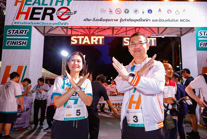 สสส.สานต่อความสำเร็จ จัดวิ่ง HEALTHY HERO ม.เชียงใหม่