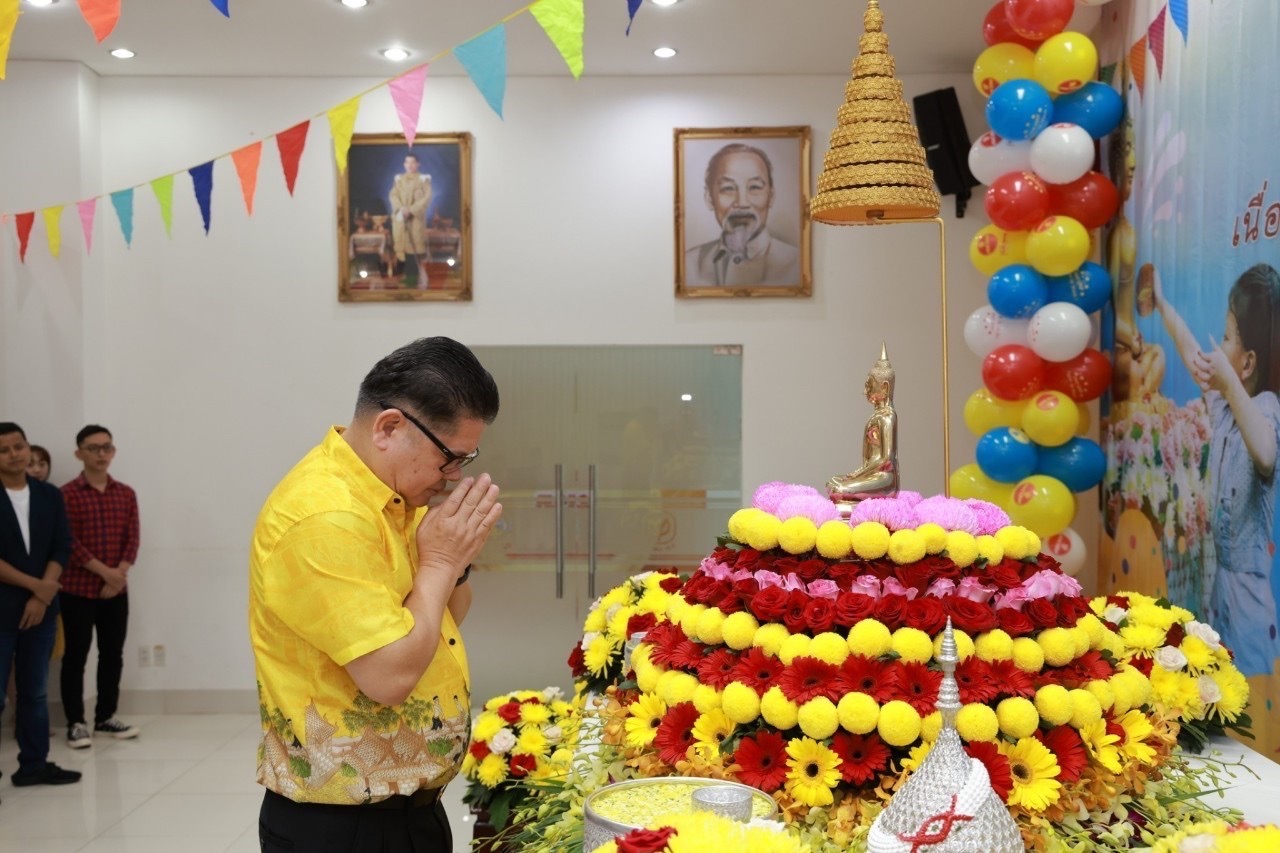 'ซี.พี.เวียดนาม' ร้อยเรียงใจ สืบสานประเพณีสงกรานต์ 2566