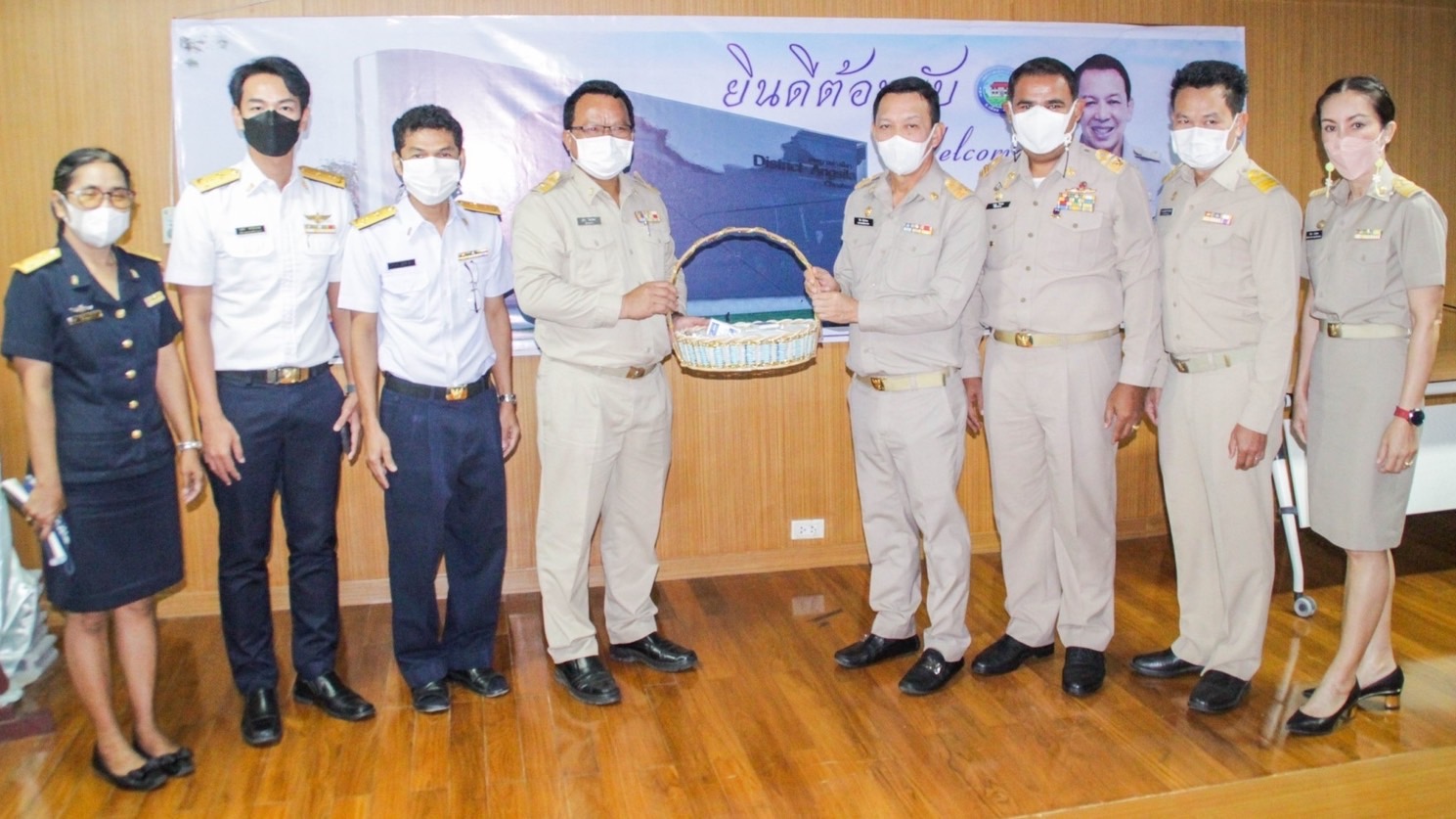 เทศบาลเมืองอ่างศิลาดูแลภูมิทัศน์แหล่งประวัติศาสตร์ชายหาด ตึกขาว ตึกแดง