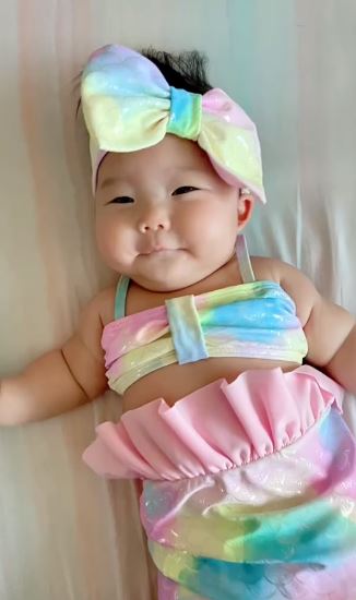 เงือกน้อย เนล่า ลูกสาว พ่อณัฏฐ์ น่ารักจนแฟนคลับอยากฟัดพุง
