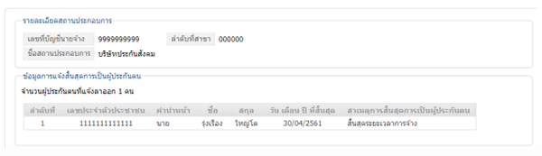 เปิดวิธีแจ้งสิ้นสุด-เปลี่ยนข้อมูลลูกจ้างสถานประกอบการ เปิดวิธีแจ้งสิ้นสุด-เปลี่ยนข้อมูลลูกจ้างสถานประกอบการ