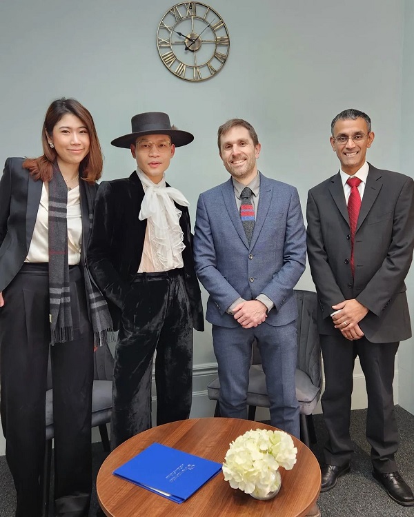 “ครูลูกกอล์ฟ” เตรียมจดทะเบียนกับแฟนชาวอังกฤษ (มีคลิป)
