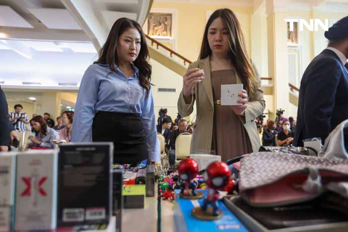 กรมศุลกากรจัดพิธีทำลายของกลาง สินค้าละเมิดลิขสิทธิ์ที่คดีถึงที่สุดเสียหายกว่า 39 ล้านบาท กรมศุลกากรจัดพิธีทำลายของกลาง สินค้าละเมิดลิขสิทธิ์ที่คดีถึงที่สุดเสียหายกว่า 39 ล้านบาท