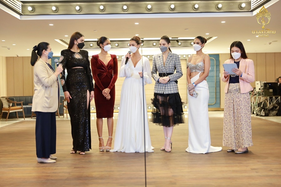 สาวงามเข้ารายงานตัว ประกวดนางสวยไทย ประจำปี 2565 