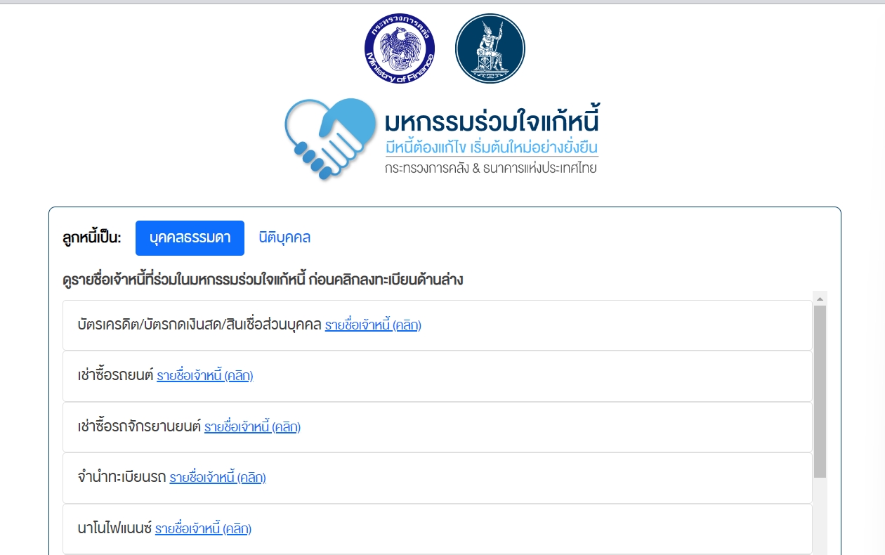 รวมทุกข้อสงสัย! แก้หนี้ออนไลน ใครมีสิทธิ ประเภทหนี้ที่เข้าร่วมได้ รวมทุกข้อสงสัย! แก้หนี้ออนไลน ใครมีสิทธิ ประเภทหนี้ที่เข้าร่วมได้