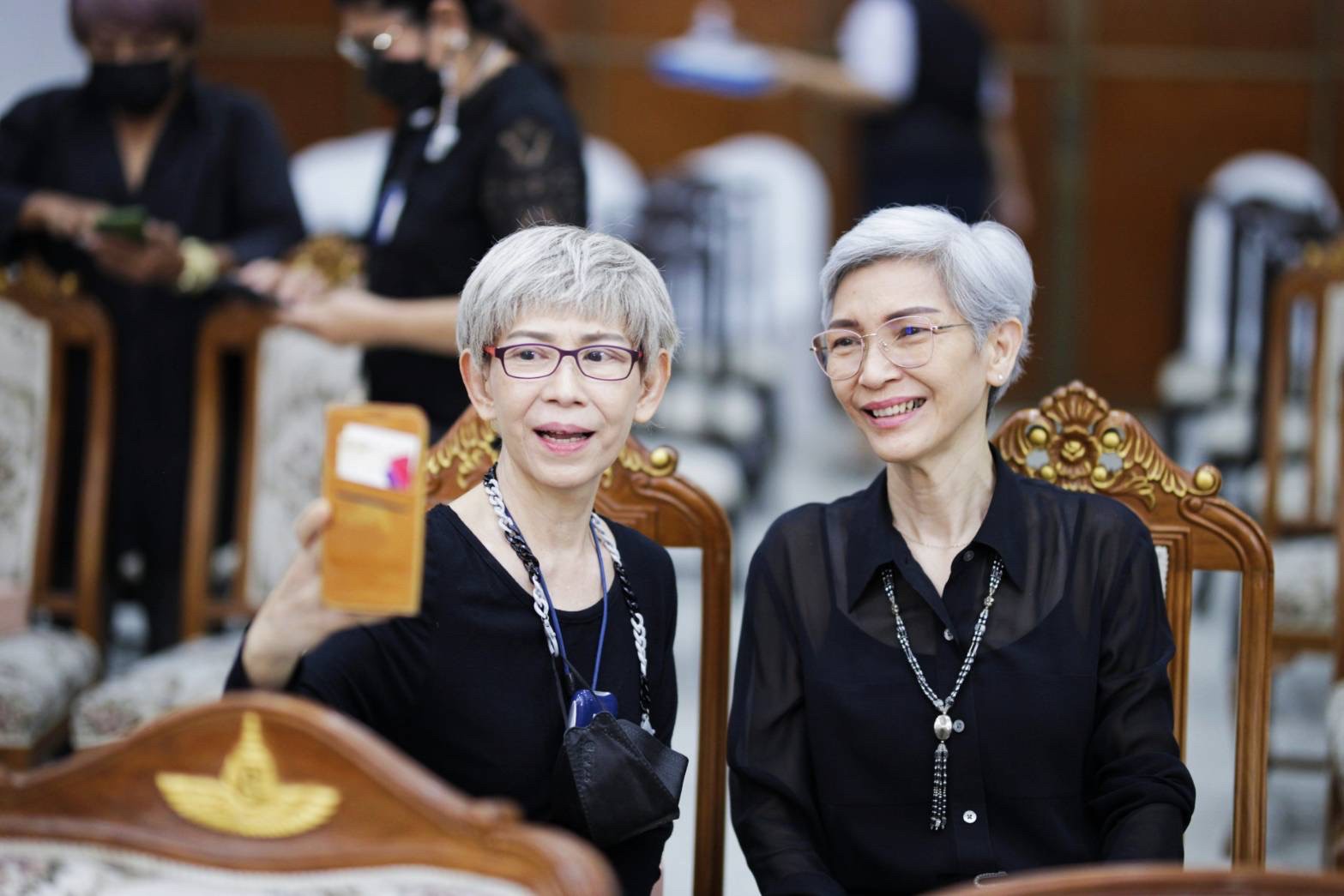 พิธีสวดอภิธรรม  ลินดา ค้าธัญเจริญ คืนสุดท้าย