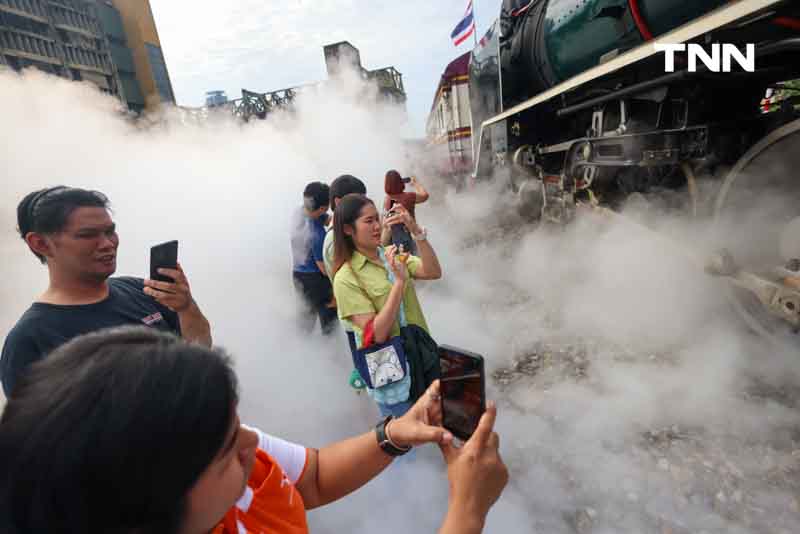 ขบวนรถจักรไอน้ำประวัติศาสตร์ เที่ยวชมกรุงเก่า “อยุธยา” เนื่องในวันปิยมหาราช ขบวนรถจักรไอน้ำประวัติศาสตร์ เที่ยวชมกรุงเก่า “อยุธยา” เนื่องในวันปิยมหาราช