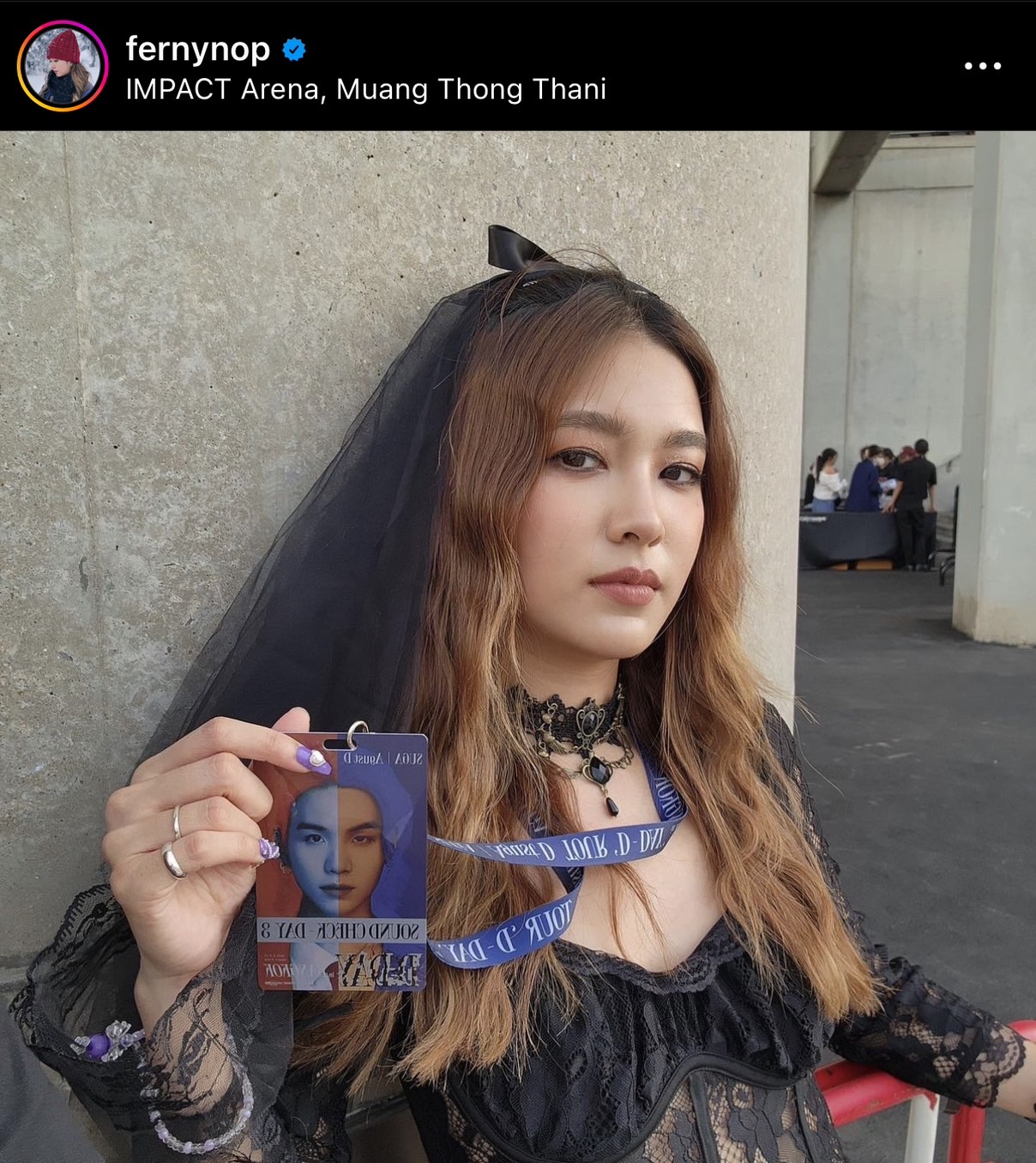 เฟิร์น นพจิรา เกิดอาการซึมเศร้าหลังชมคอนเสิร์ต SUGA เฟิร์น นพจิรา เกิดอาการซึมเศร้าหลังชมคอนเสิร์ต SUGA