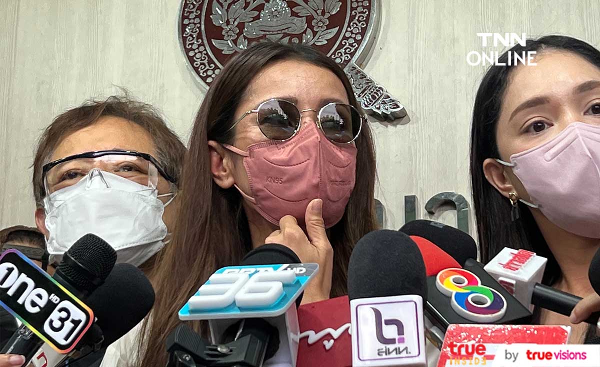 แอน ทองประสม เข้าพบตำรวจ เสียงสั่น วอนเจ้าหน้าที่ตามของคืน