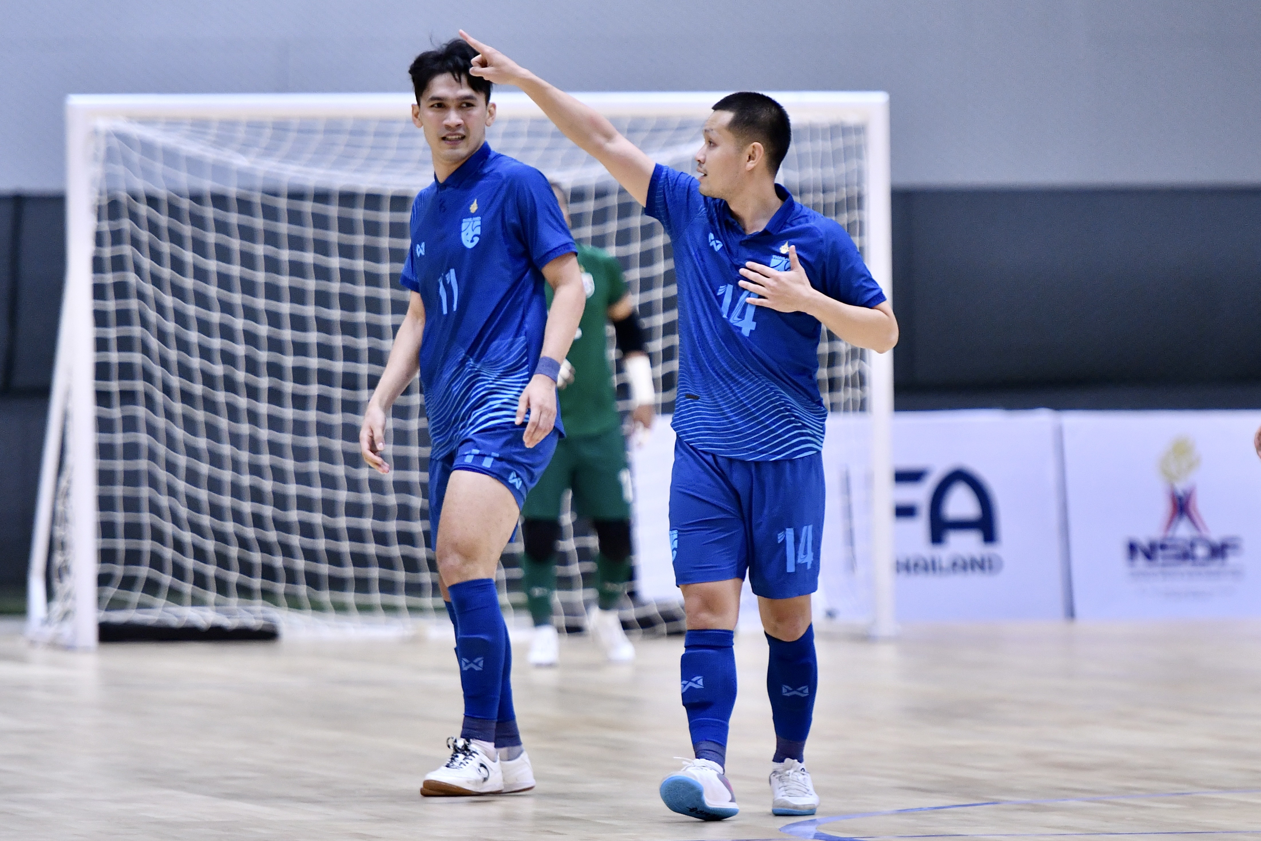 ผลฟุตซอล NSDF Futsal Championship 2023 สายเอ นัดแรก ไทย พบ โมซัมบิก