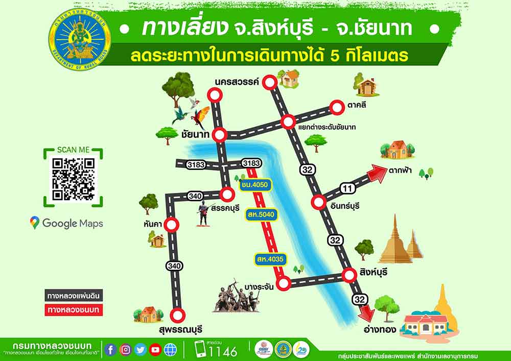 เช็กเลย กรมทางหลวงชนบท แนะ 9 เส้นทางจราจร เลี่ยงรถติดช่วงปีใหม่ 2567 เช็กเลย กรมทางหลวงชนบท แนะ 9 เส้นทางจราจร เลี่ยงรถติดช่วงปีใหม่ 2567