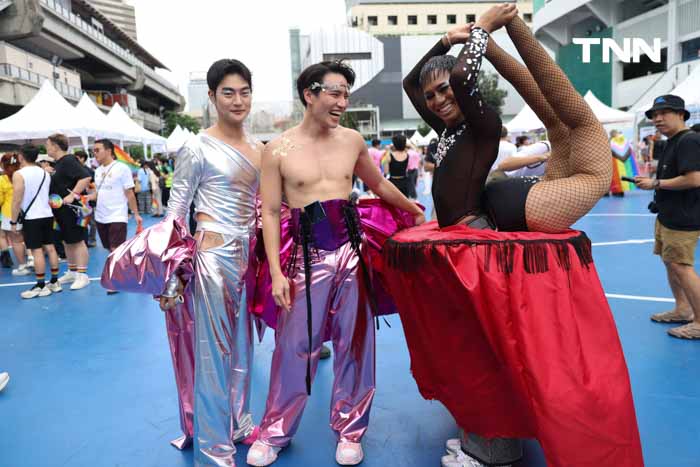 พาเหรด PrideMonth ยิ่งใหญ่ โบกธงสีรุ้งยาวที่สุดในประเทศไทยกว่า 200 เมตร