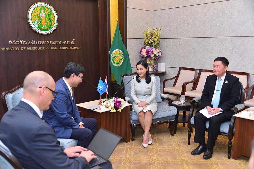 FAO ขอบคุณรัฐบาลไทย สนับสนุนการดำเนินงานมาอย่างต่อเนื่อง FAO ขอบคุณรัฐบาลไทย สนับสนุนการดำเนินงานมาอย่างต่อเนื่อง