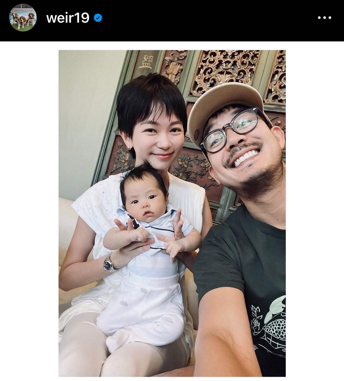“เวียร์ ศุกลวัฒน์” พาครอบครัวหนี้ปัญหาฝุ่นในเมืองกรุง พร้อมเผยพัฒนาลูกสาววัย 3 เดือน