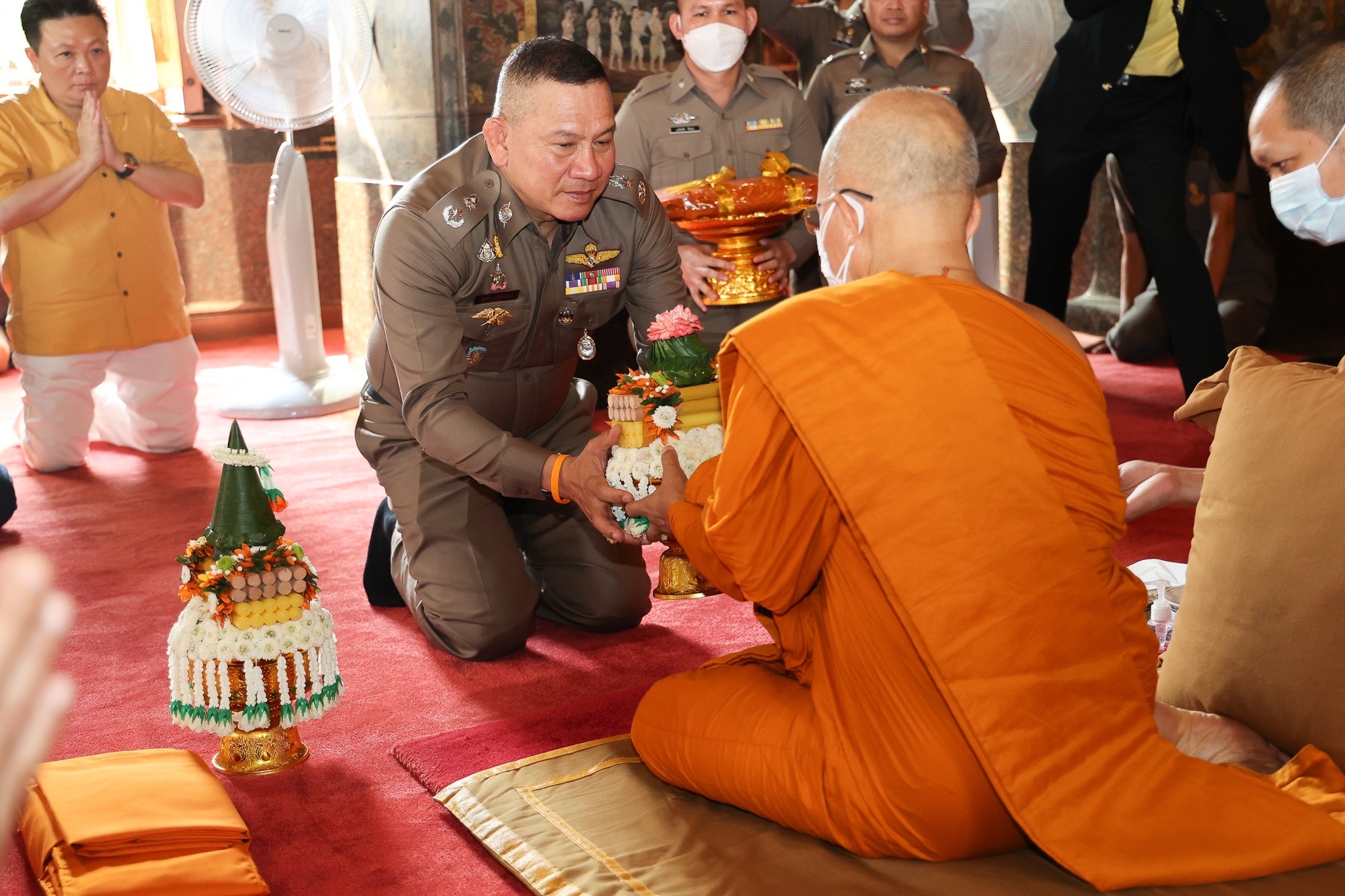 บช.ตชด. จัดพิธีอุปสมบทหมู่เพื่อถวายเป็นพระราชกุศลแด่สมเด็จพระกนิษฐาธิราชเจ้า กรมสมเด็จพระเทพรัตนราชสุดา ฯ สยามบรมราชกุมารี