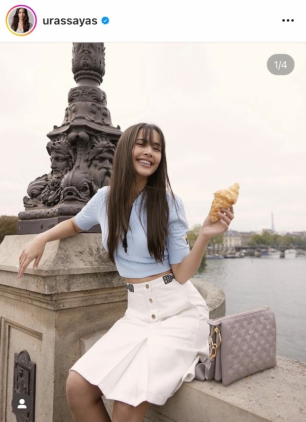 'ญาญ่า' เซย์ไฮจากปารีส!! ส่องลุคแรกก่อนชมแฟชั่นโชว์ Louis Vuitton คืนนี้ 'ญาญ่า' เซย์ไฮจากปารีส!! ส่องลุคแรกก่อนชมแฟชั่นโชว์ Louis Vuitton คืนนี้