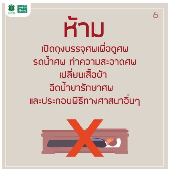 ศพผู้ป่วยโควิด-19 สามารถแพร่เชื้อได้หรือไม่? ศพผู้ป่วยโควิด-19 สามารถแพร่เชื้อได้หรือไม่?