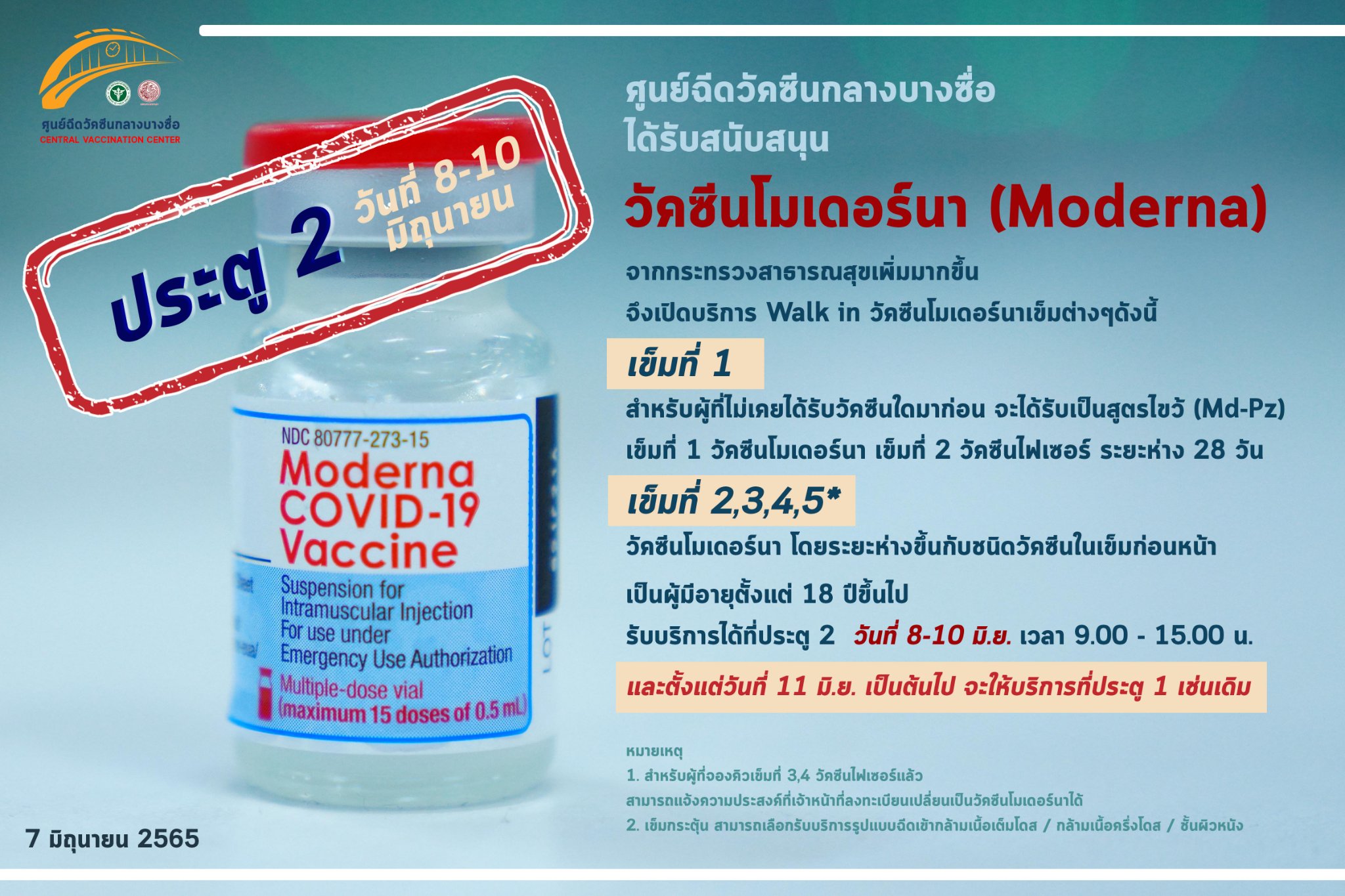 เช็กพิกัด จุดฉีดวัคซีนโควิดฟรี ทั้งเข็ม 1, 2, 3, 4 , 5 ล่าสุดมีที่ไหนบ้าง
