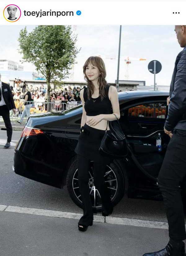 เต้ย จรินทร์พร บินนั่งนั่งฟรอนต์โรว์ชมแฟชั่นแบรนด์ดัง Milan Fashion Week เต้ย จรินทร์พร บินนั่งนั่งฟรอนต์โรว์ชมแฟชั่นแบรนด์ดัง Milan Fashion Week