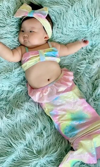 เงือกน้อย เนล่า ลูกสาว พ่อณัฏฐ์ น่ารักจนแฟนคลับอยากฟัดพุง